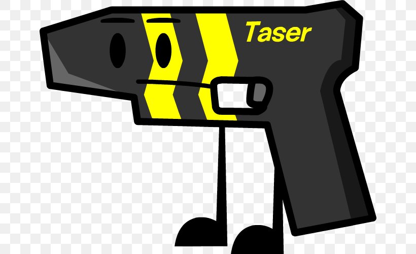Electroshock Weapon Taser Clip Art, PNG, 664x500px, Electroshock Weapon, Art, Black, Black And White, Brand Download Free