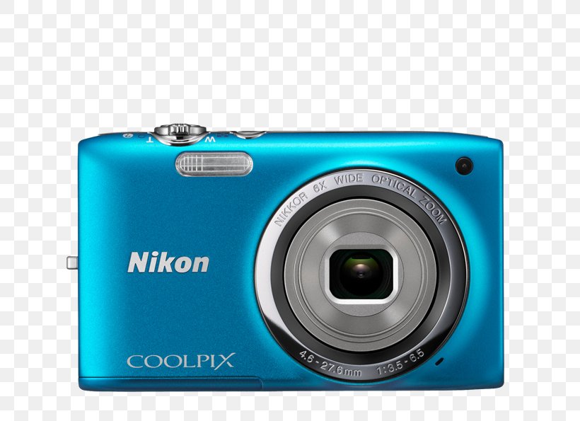 Nikon COOLPIX S3000 Point-and-shoot Camera Nikkor, PNG, 700x595px, 6 X, 16 Mp, Nikon, Camera, Camera Accessory Download Free