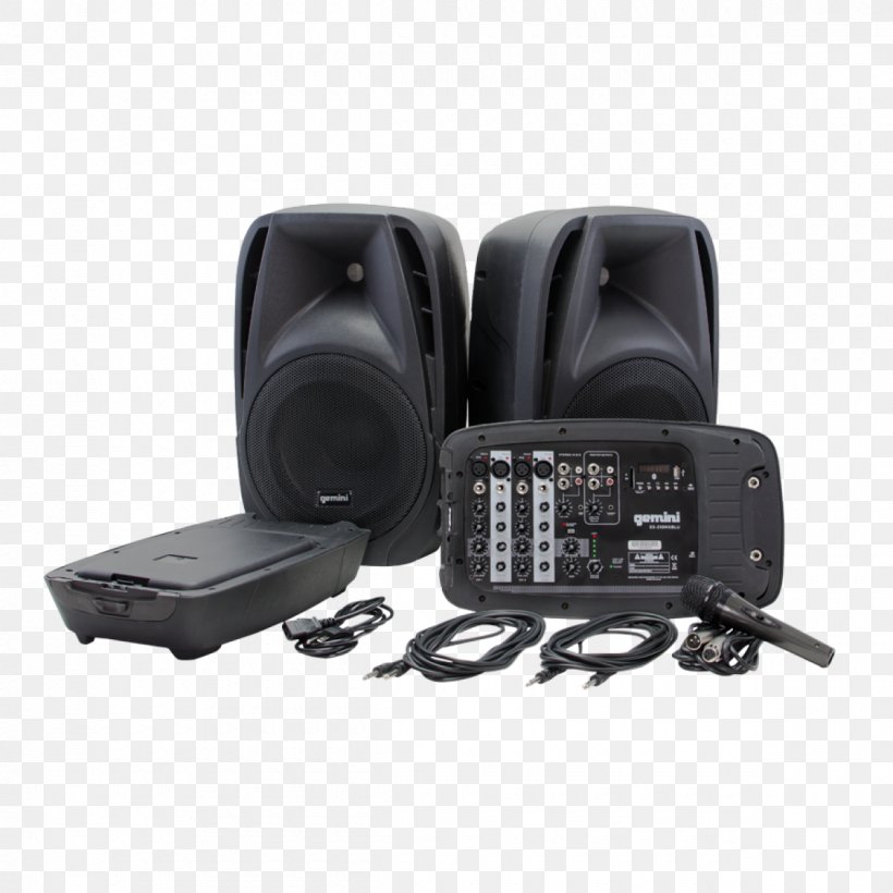 Public Address Systems Gemini ES-210MXBLU Loudspeaker Audio Mixers, PNG, 1200x1200px, Public Address Systems, Amplifier, Audio, Audio Equipment, Audio Mixers Download Free