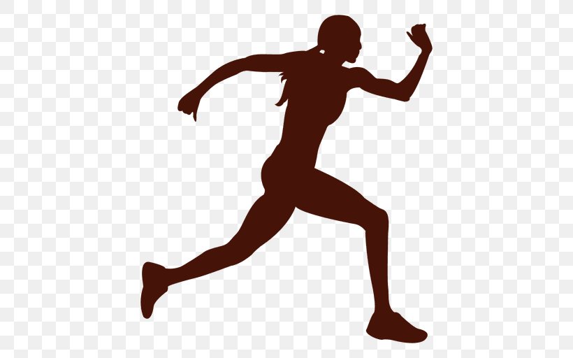 Athlete Silhouette Running, PNG, 512x512px, Athlete, Arm, Athletics, Balance, Hip Download Free