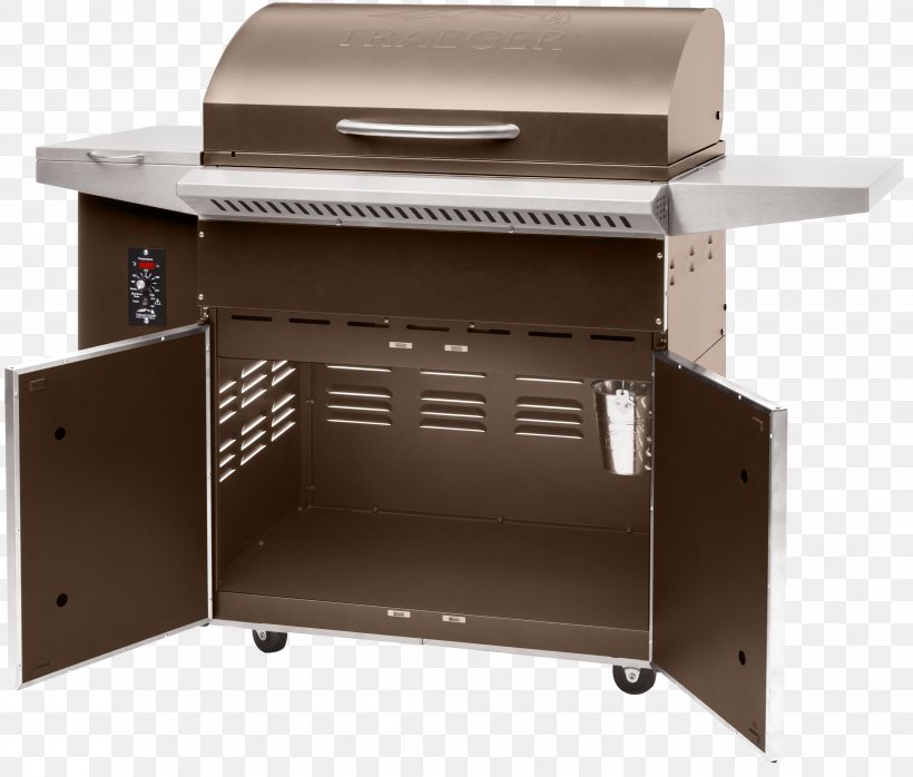 Barbecue Traeger Select Elite TFS60LZAC Pellet Grill Traeger Select Pro Traeger Junior Elite, PNG, 4279x3647px, Barbecue, Barbecuesmoker, Desk, Ember, Furniture Download Free
