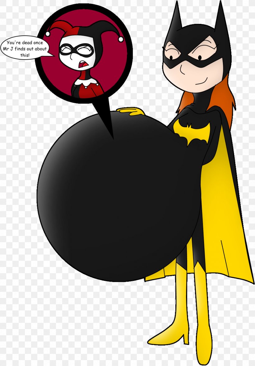 Batgirl Harley Quinn Robin Female Art, PNG, 906x1303px, Watercolor, Cartoon, Flower, Frame, Heart Download Free