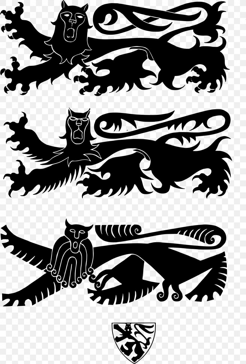 Lion Heraldry Clip Art, PNG, 1624x2400px, Lion, Animali Araldici, Art, Black, Black And White Download Free