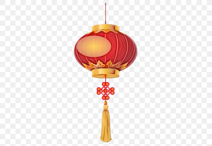 Chinese New Year Ornament, PNG, 567x567px, Watercolor, Candle Holder, Ceiling, Chinese New Year, Holiday Ornament Download Free