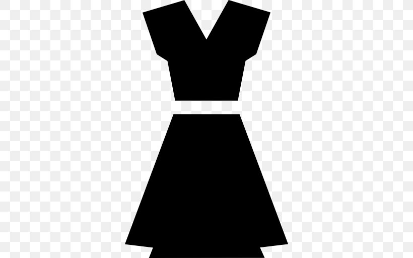 Dress Clothing Fashion, PNG, 512x512px, Dress, Black, Black And White, Clothing, Dress Clothes Download Free