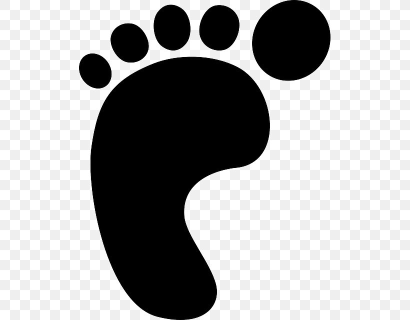 Footprint Clip Art, PNG, 503x640px, Footprint, Black, Black And White, Foot, Monochrome Download Free