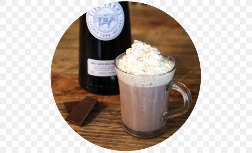 Irish Cream Hot Chocolate Cork Irish Cuisine, PNG, 500x500px, Irish Cream, Coffee, Cork, County Cork, Cream Download Free