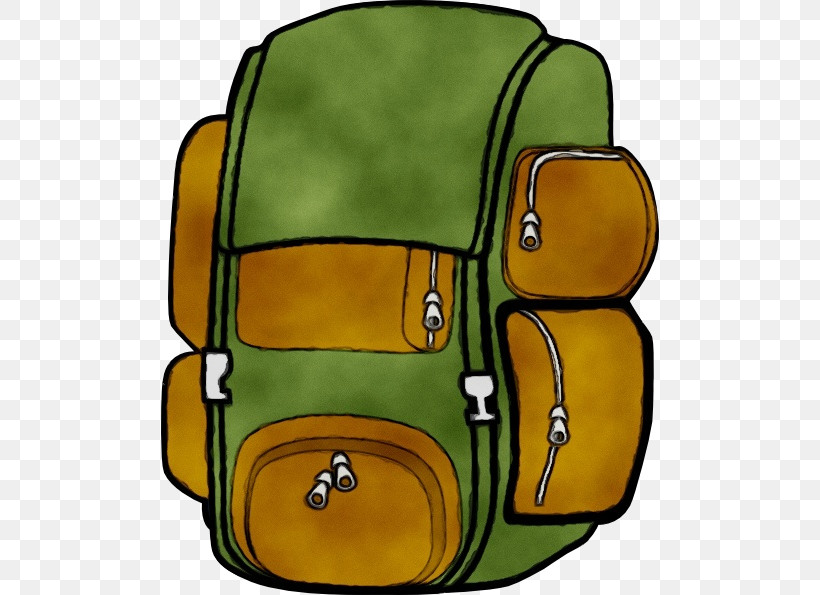 Backpack Hiking Hiking Backpack Suitcase Baggage, PNG, 498x595px, Watercolor, Backpack, Bag, Baggage, Camping Download Free