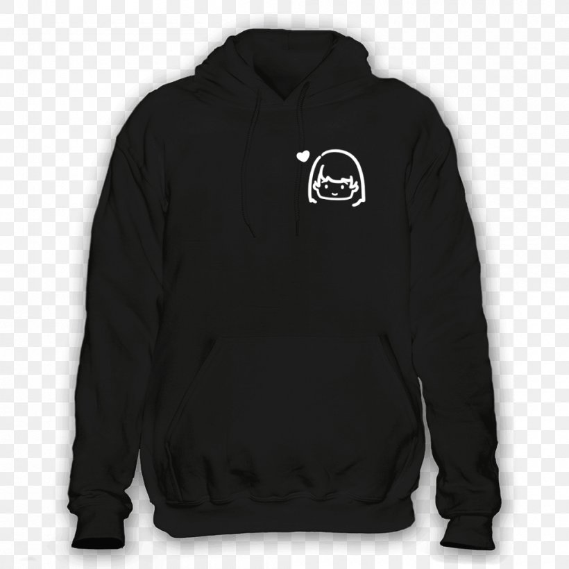 Hoodie T-shirt Sweater Zipper, PNG, 1000x1000px, Hoodie, Black, Brand, Clothing, Coat Download Free