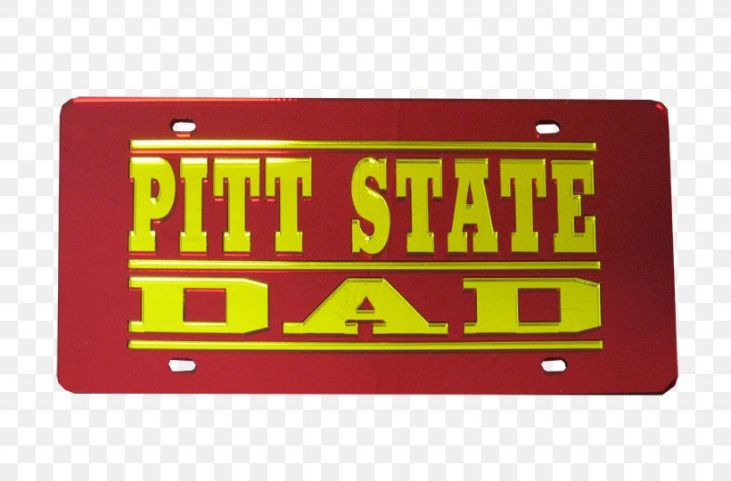 Pittsburg State University Vehicle License Plates Car Pittsburg State Gorillas Football Jock's Nitch Sporting Goods, PNG, 720x540px, Pittsburg State University, Area, Brand, Car, Decal Download Free