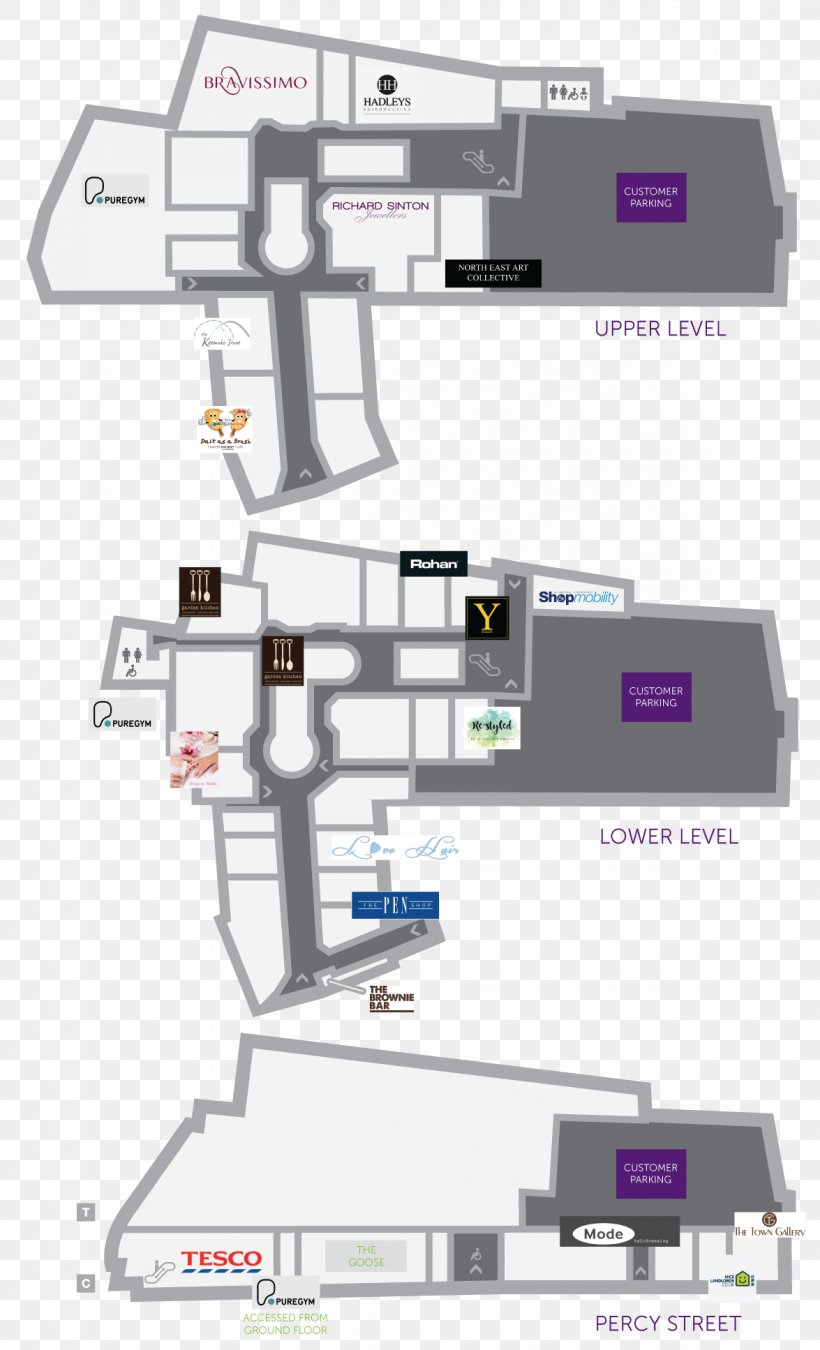 Eldon Garden Shopping Centre PureGym Newcastle Eldon Garden Retail Richard Sinton Jewellers Eldon Square, PNG, 1175x1935px, Retail, Area, Diagram, Engineering, Floor Plan Download Free