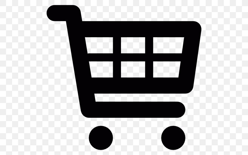 Shopping Cart Clip Art, PNG, 512x512px, Shopping Cart, Area, Black, Black And White, Cart Download Free