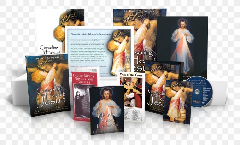 Consoling The Heart Of Jesus: A Do-It-Yourself Retreat Divine Mercy Grace In Christianity Consoling The Heart Of Jesus, PNG, 1960x1190px, Divine Mercy, Advertising, Brand, Chaplet Of The Divine Mercy, Grace In Christianity Download Free