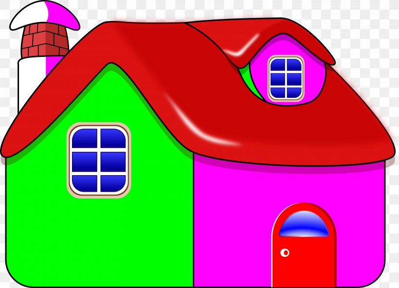 House Clip Art, PNG, 3320x2400px, House, Area, Magenta, Pink, Play Download Free