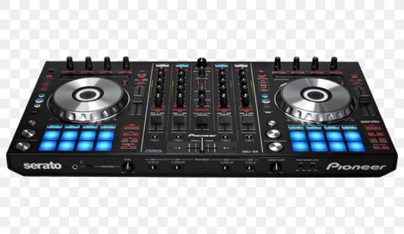 Pioneer DJ DJ Controller Pioneer DDJ-SX2 Disc Jockey, PNG, 800x475px, Pioneer Dj, Audio, Audio Equipment, Audio Mixers, Cdj Download Free