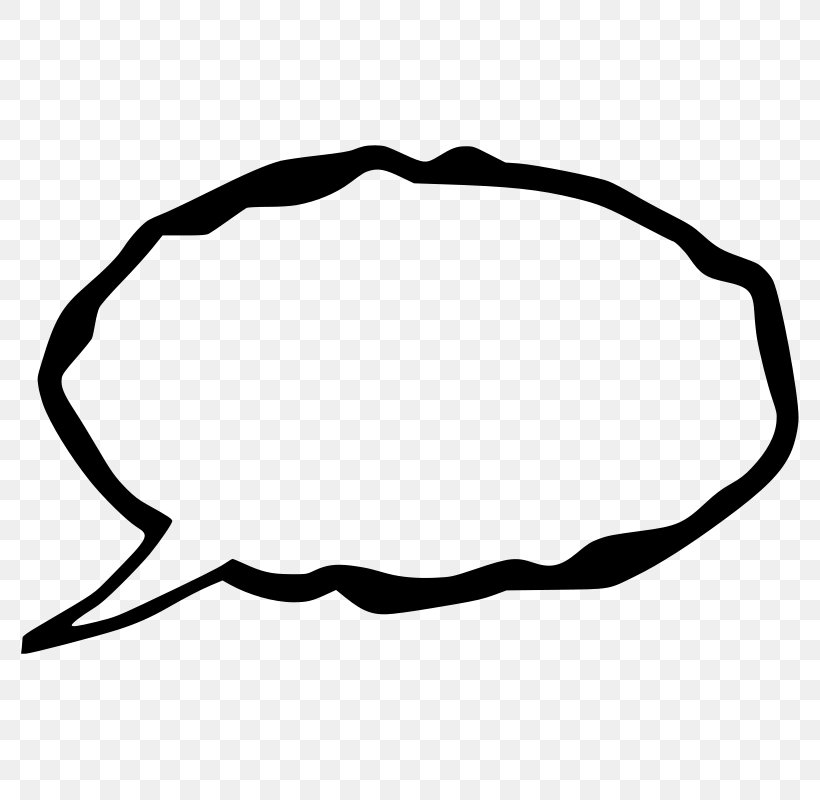 Speech Balloon Clip Art, PNG, 800x800px, Speech Balloon, Black, Black And White, Bubble, Callout Download Free