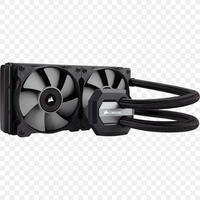 Computer System Cooling Parts Corsair Components Central Processing Unit Water Cooling Heat Sink, PNG, 1000x1000px, Computer System Cooling Parts, Asetek, Audio, Audio Equipment, Central Processing Unit Download Free