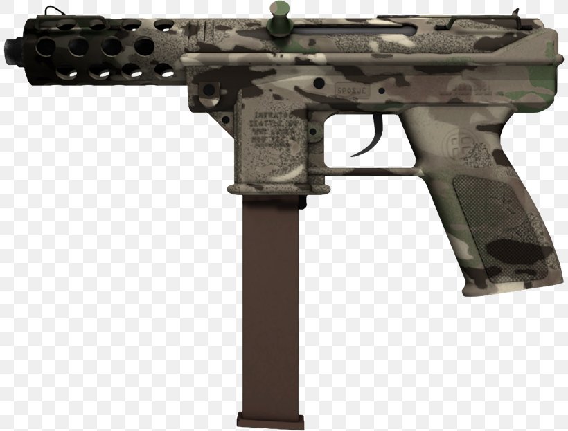 Counter-Strike: Global Offensive TEC-9 Weapon Pistol 9×19mm Parabellum, PNG, 810x623px, Watercolor, Cartoon, Flower, Frame, Heart Download Free