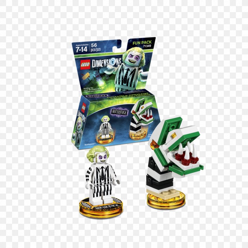 Lego Dimensions Beetlejuice Toy Video Game, PNG, 1024x1024px, Lego Dimensions, Beetlejuice, Fun Pack, Lego, Lego City Download Free
