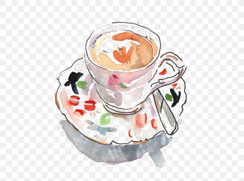 Black Tea Cappuccino Coffee Cup Teacup, PNG, 564x609px, Tea, Black Tea, Cappuccino, Coffee, Coffee Cup Download Free