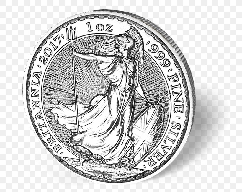 Britannia Bullion Coin Silver Coin, PNG, 800x650px, Britannia, American Buffalo, American Silver Eagle, Austrian Silver Vienna Philharmonic, Black And White Download Free
