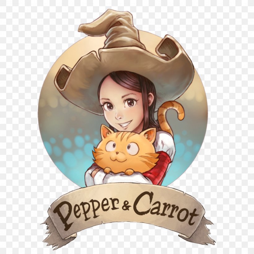 Potions D'envol Pepper&Carrot Comics Cat Webcomic, PNG, 894x894px, Peppercarrot, Black Pepper, Carrot, Cat, Christmas Ornament Download Free
