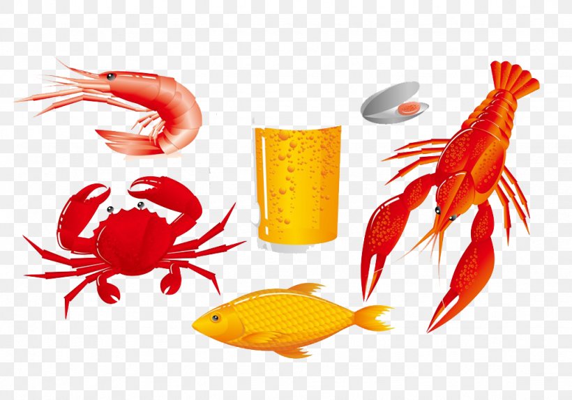 Seafood Lobster Fish Clip Art, PNG, 1024x717px, Seafood, Crayfish, Fish, Fish Stock, Food Download Free