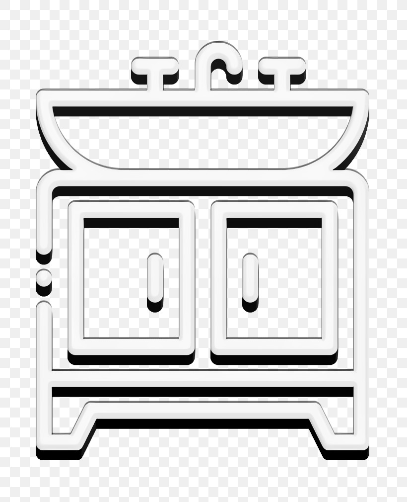 Sink Icon Bathroom Icon, PNG, 804x1010px, Sink Icon, Bathroom Icon, Geometry, Line, Line Art Download Free