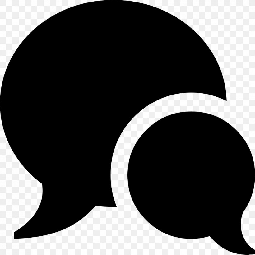 Download, PNG, 980x981px, Speech Balloon, Artwork, Black, Black And White, Icon Design Download Free