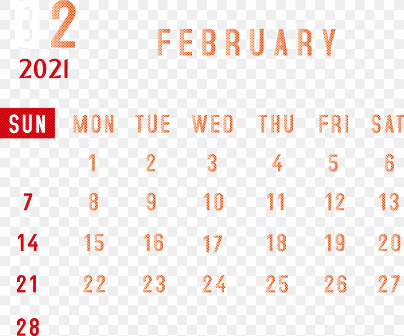 February 2021 Monthly Calendar 2021 Monthly Calendar Printable 2021 Monthly Calendar Template, PNG, 3000x2498px, 2021 Monthly Calendar, 2021 Printable Monthly Calendar, February 2021 Monthly Calendar, Angle, Area Download Free