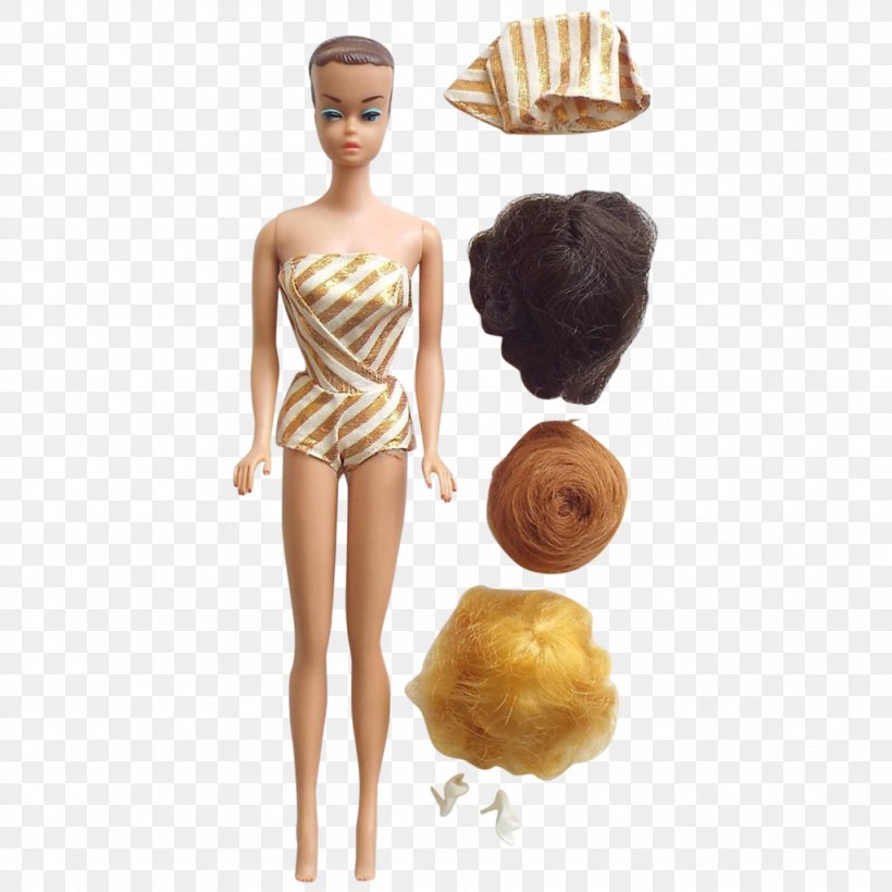 Barbie Bild Lilli Doll Wig Vintage Clothing, PNG, 1023x1023px, Barbie, Antique, Bild Lilli Doll, Clothing, Doll Download Free