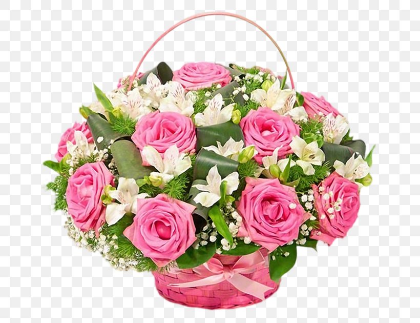 Rose Flower Bouquet Basket Floristry, PNG, 700x630px, Rose, Arena Flowers, Artificial Flower, Basket, Blume Download Free