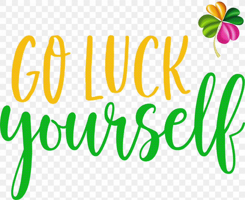 Saint Patrick Patricks Day Go Luck Yourself, PNG, 3000x2447px, Saint Patrick, Behavior, Floral Design, Happiness, Leaf Download Free