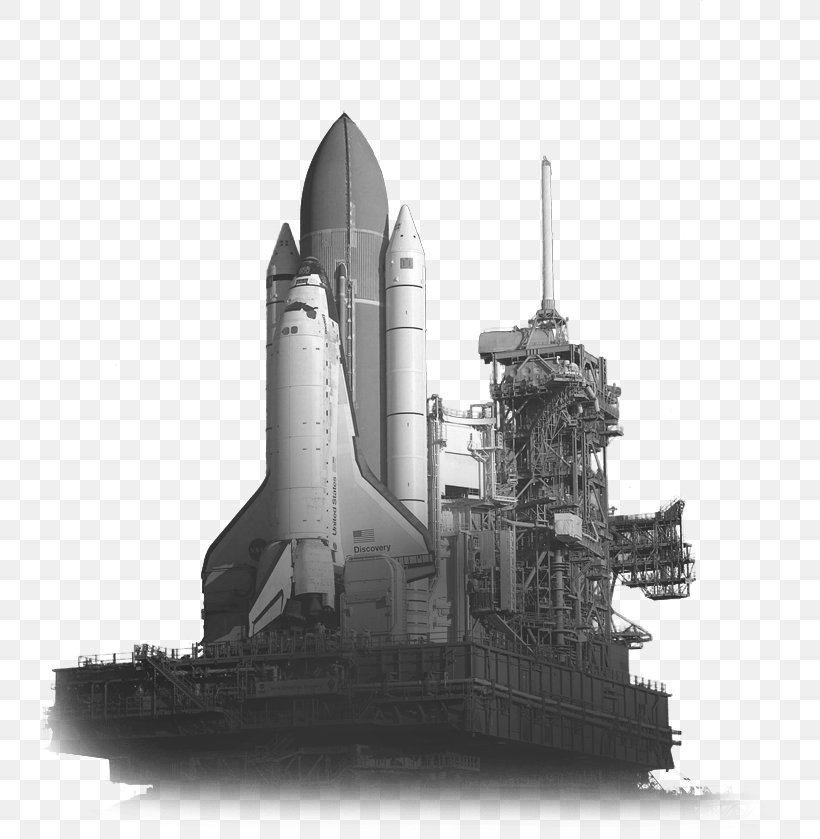 STS-133 Kennedy Space Center Launch Complex 39 Heavy Cruiser White, PNG, 740x839px, Heavy Cruiser, Black And White, Cruiser, Kennedy Space Center, Landmark Download Free