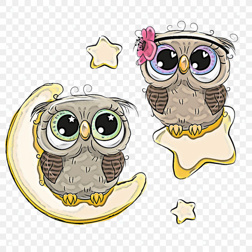 Glasses, PNG, 1000x1000px, Cartoon Owl, Bird, Bird Of Prey, Cartoon, Cute Owl Download Free