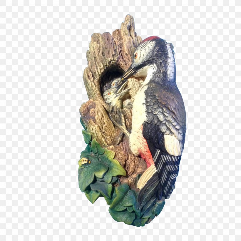Woodpecker Chalkware Bird Woodland Park Bossons Glacier, PNG, 2048x2048px, Woodpecker, Antique, Beak, Bird, Chalkware Download Free