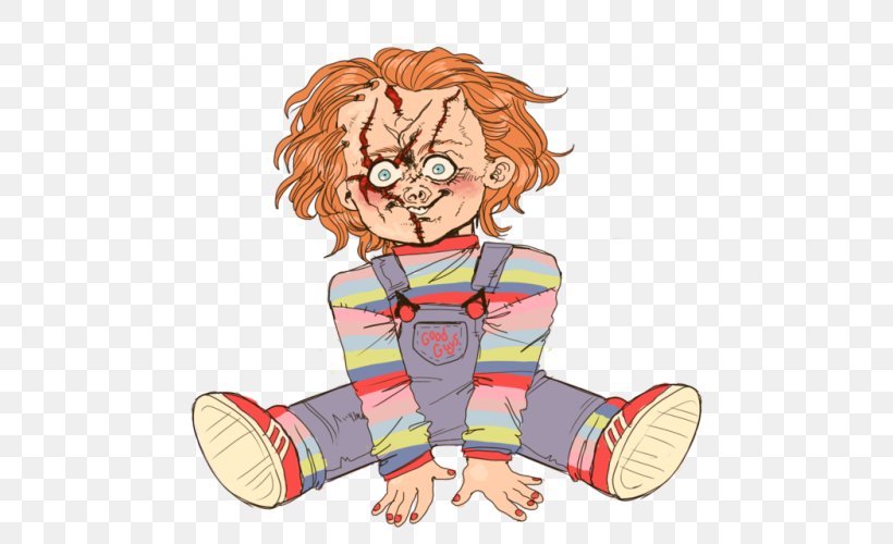 Chucky Horror YouTube Clip Art, PNG, 500x500px, Watercolor, Cartoon, Flower, Frame, Heart Download Free