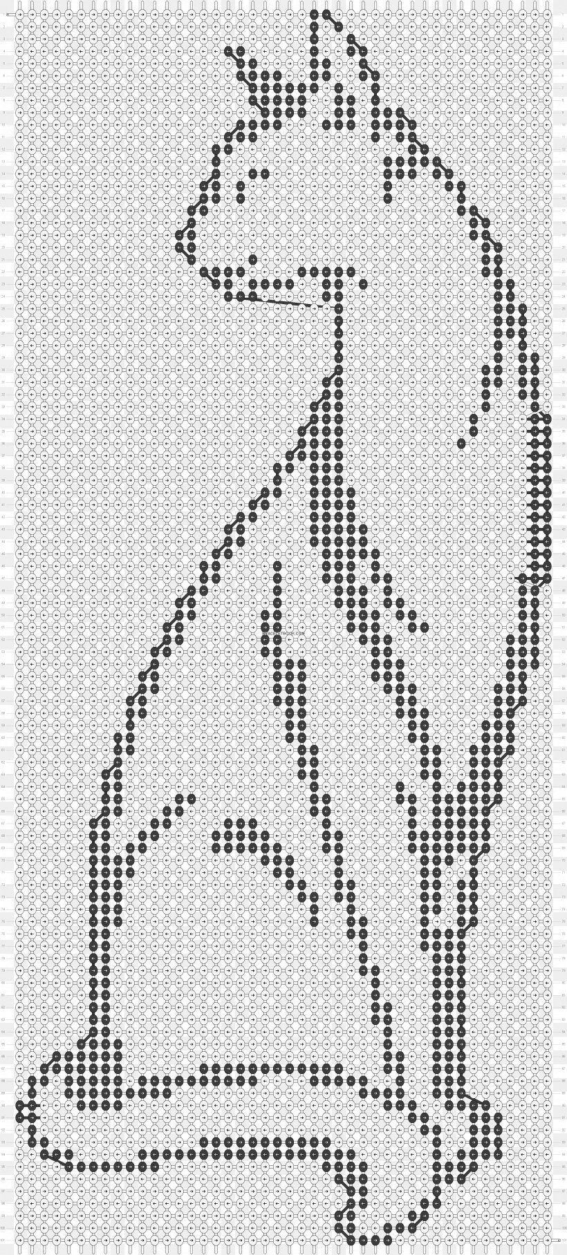 Cross-stitch Cat Cross Stitch Pattern Friendship Bracelet, PNG, 2404x5324px, Crossstitch, Area, Art, Bead, Black Download Free