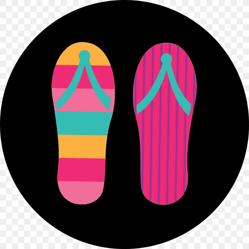 Flip-flops Pink M Shoe Font, PNG, 1440x1440px, Flipflops, Flip Flops, Footwear, Magenta, Pink Download Free