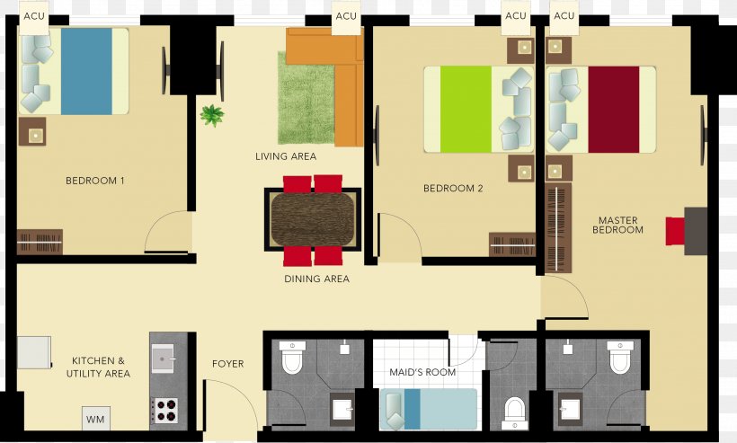 Floor Plan Bedroom House Utility Room, PNG, 2699x1623px, Floor Plan, Bathroom, Bed, Bedroom, Brand Download Free