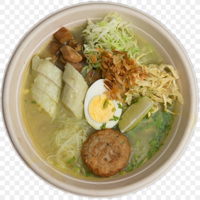 Laksa Bali Kitchen Ramen Indonesian Cuisine Chinese Cuisine, PNG, 1000x1000px, Laksa, Batchoy, Bun Cha, Chicken As Food, Chinese Cuisine Download Free