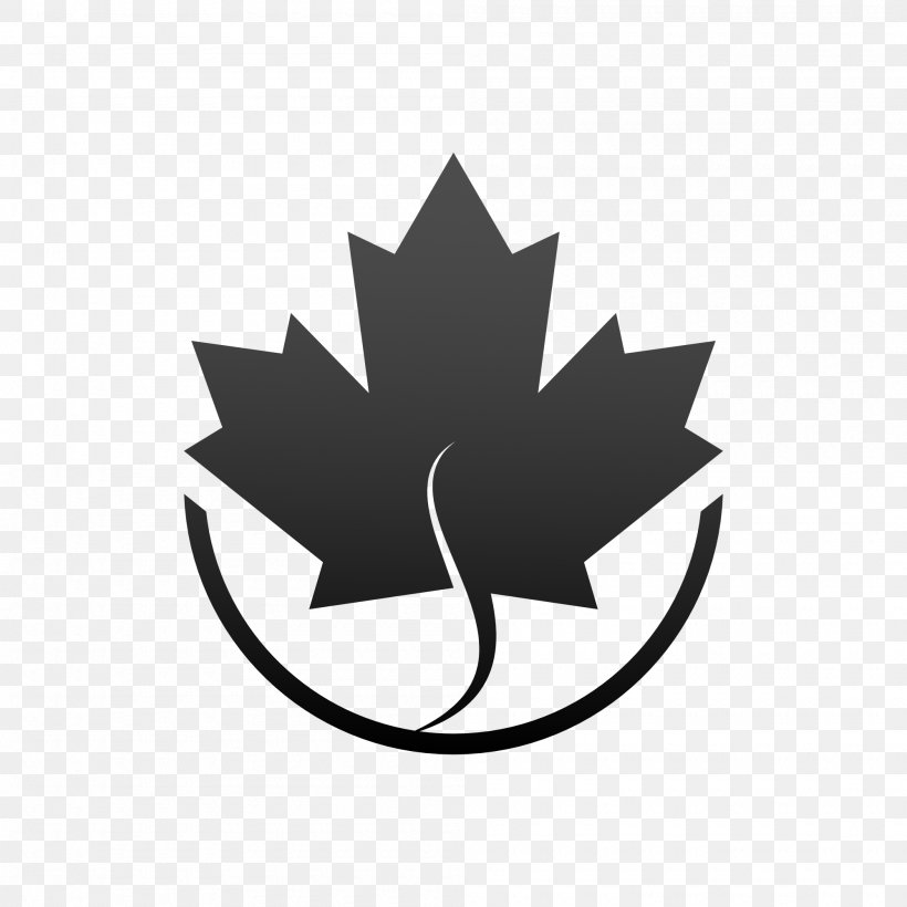 Maple Leaf Flag Of Canada, PNG, 2000x2000px, Maple Leaf, Black And White, Canada, Coat Of Arms Of Ontario, Flag Of Canada Download Free