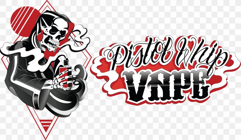 Pistol Whip Vape Logo Electronic Cigarette Blue Raspberry Flavor Product, PNG, 3646x2126px, Logo, Blue Raspberry Flavor, Brand, Electronic Cigarette, Fruit Download Free