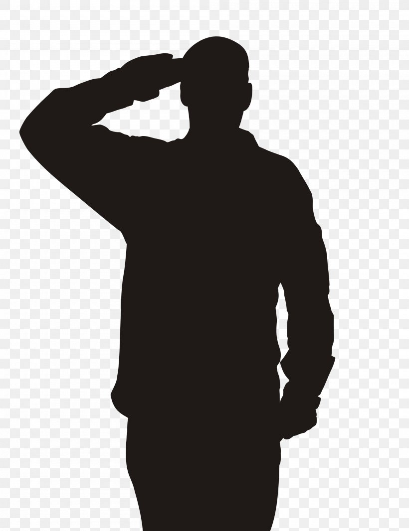 Salute Soldier Military Respect Clip Art, PNG, 2000x2600px, Salute, Arm, Army, Bellamy Salute, Black And White Download Free