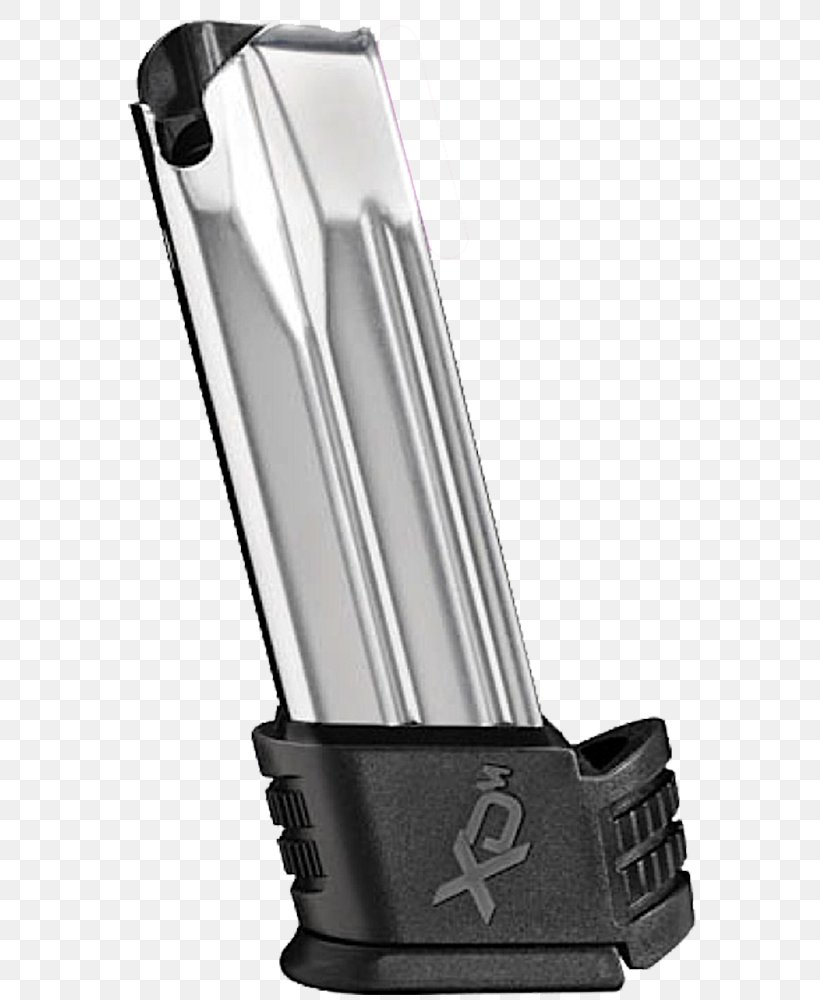 Springfield Armory XDM HS2000 Magazine Springfield Armory, Inc., PNG, 591x1000px, 40 Sw, 45 Acp, 919mm Parabellum, Springfield Armory, Black And White Download Free