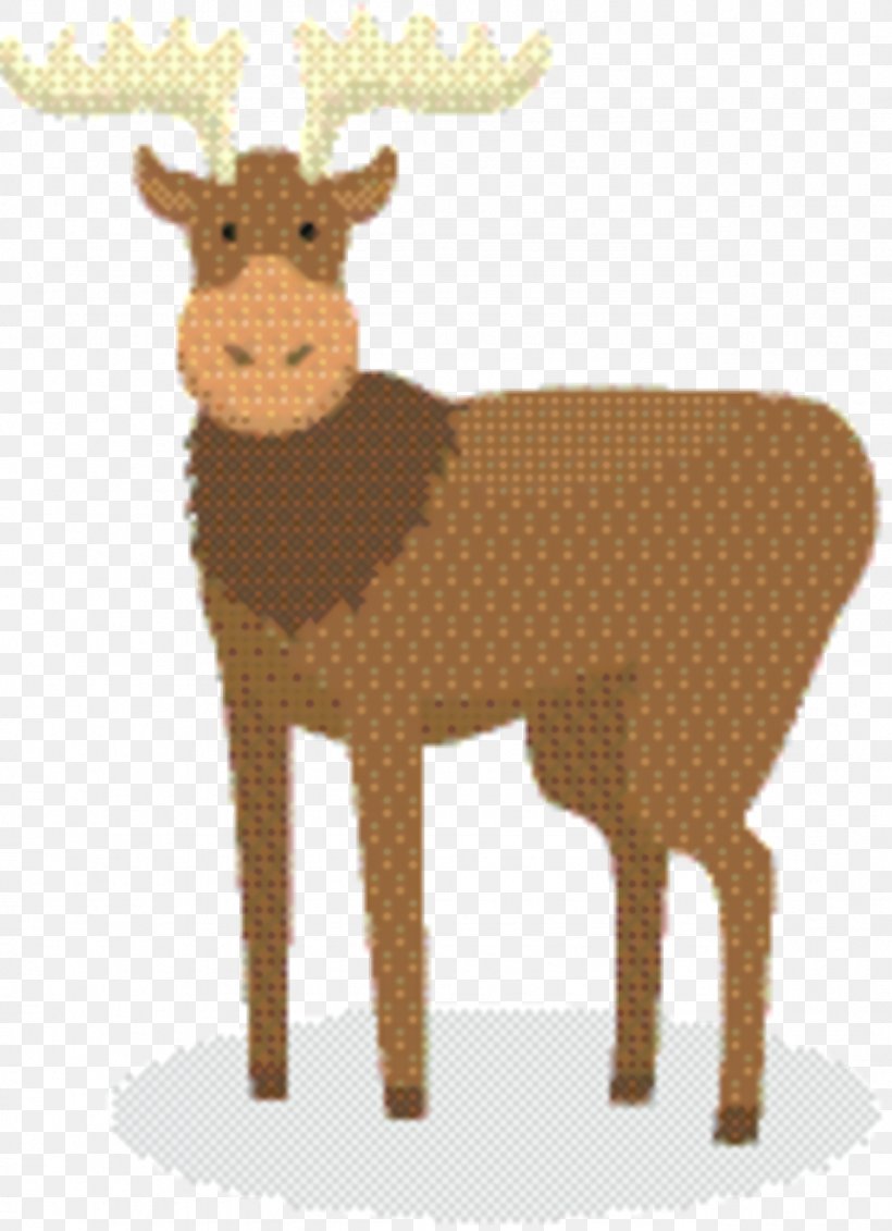 Animal Cartoon, PNG, 1284x1772px, Reindeer, Animal Figure, Antler, Art, Cattle Download Free