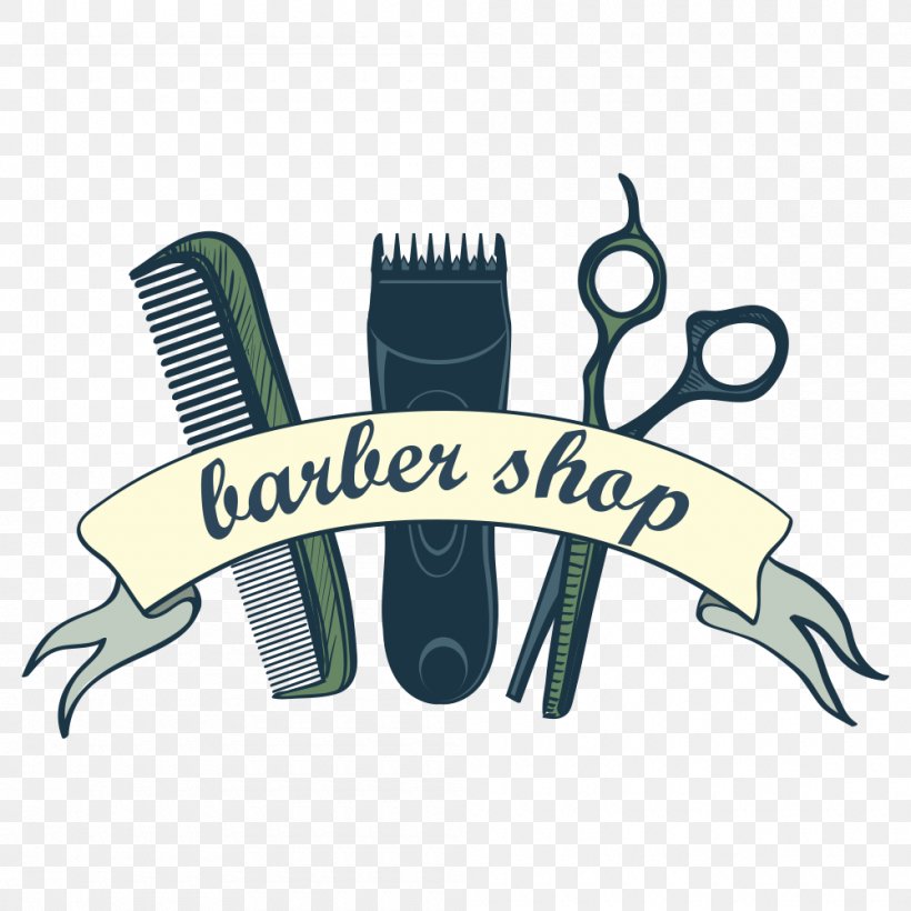 Comb Hair Clipper Barber Scissors Illustration, PNG, 1000x1000px, Comb, Barber, Barbershop, Beauty Parlour, Brand Download Free