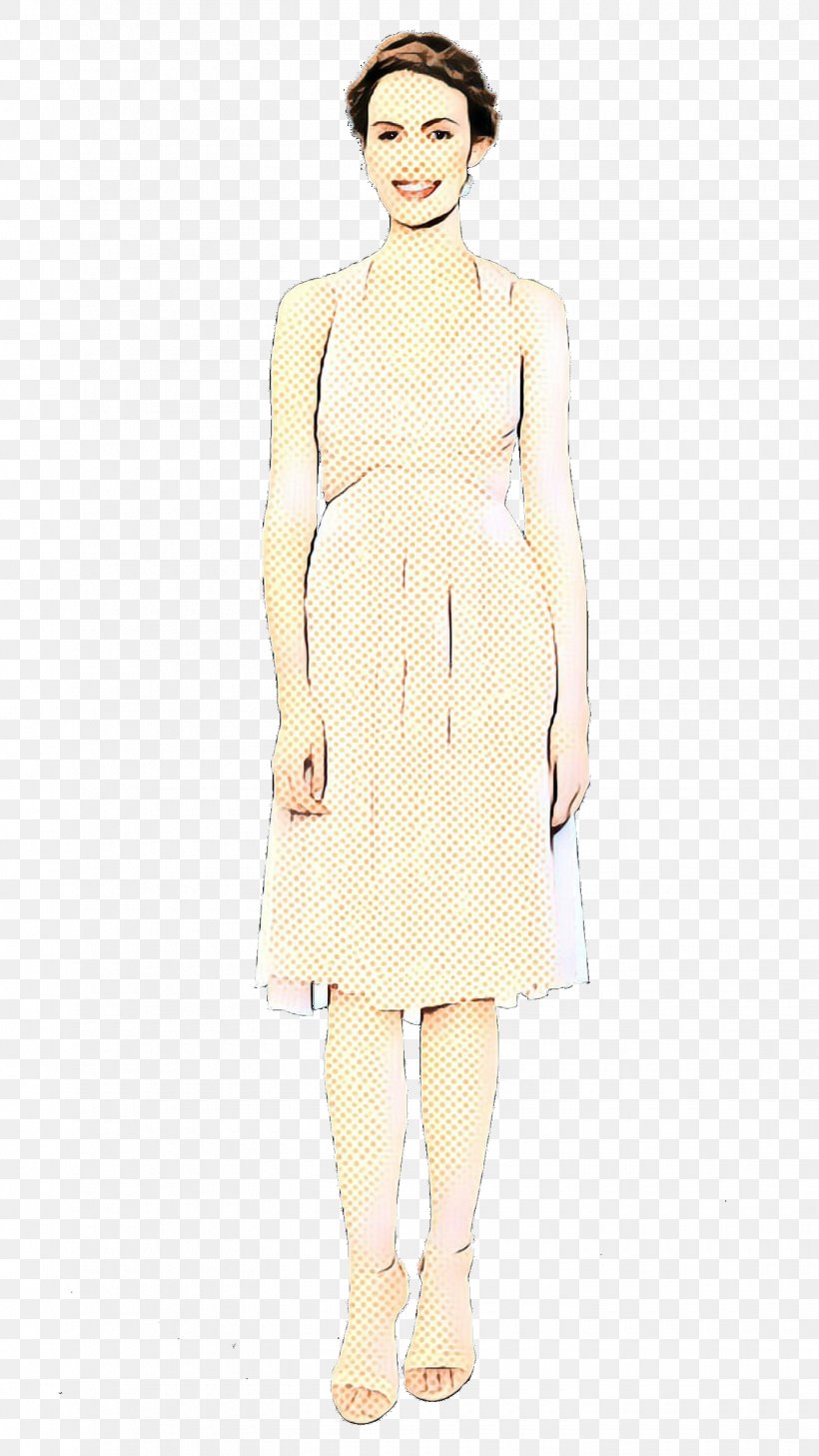 Fashion Model Clothing Dress Shoulder Fashion, PNG, 1440x2559px, Pop Art, Beige, Clothing, Day Dress, Dress Download Free