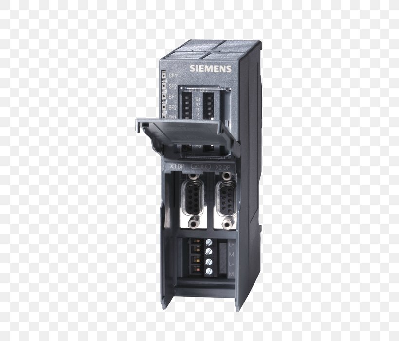 Profibus Siemens SIMATIC Automation Programmable Logic Controllers, PNG, 700x700px, Profibus, Automation, Bus, Circuit Breaker, Computer Case Download Free