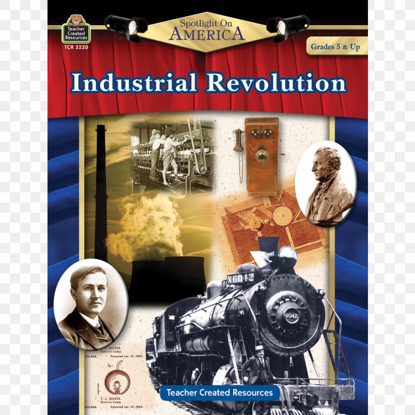 Spotlight On America: Industrial Revolution Industry Machine, PNG, 900x900px, 19th Century, Industrial Revolution, Brand, Definition, Industry Download Free